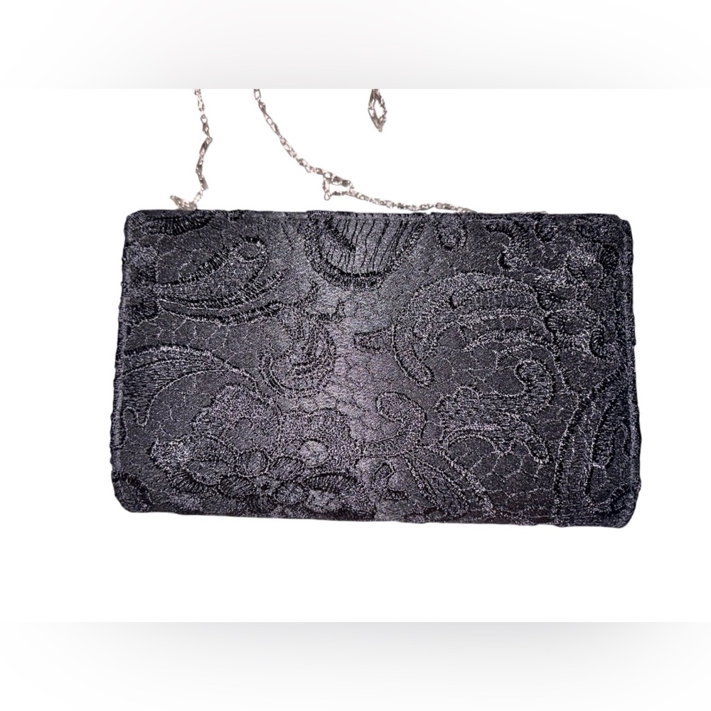 Evening Bag Lace Clutch Purse for Women Formal Elegant Envelope Wedding - Picture 9 of 10